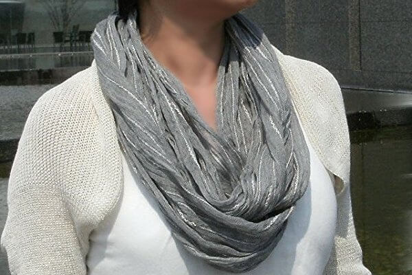 保冷剤ポケットつきストール