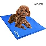 ペット用ひんやりマット クールマット 犬・猫・うさぎ用冷却マット 暑さ対策 グッズ Sサイズ(40*30cm)